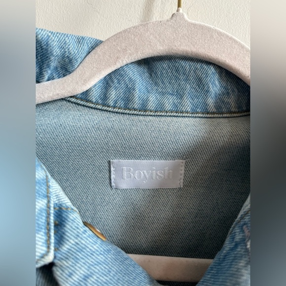 Boyish Light Blue Denny Denim Jacket in Sunrise - XS - Picture 8 of 12